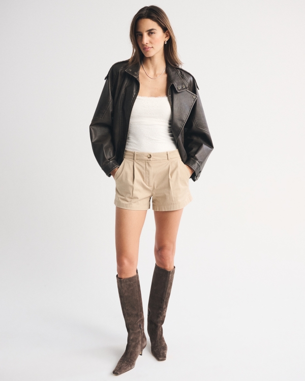High Rise Tailored Short