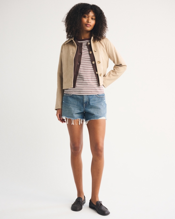 Curve Love Low Rise Loose Short