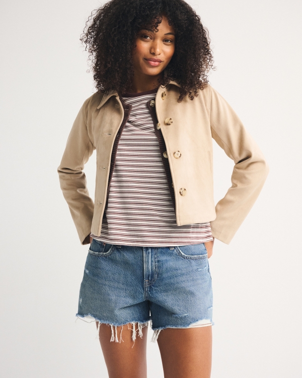 Curve Love Low Rise Loose Short