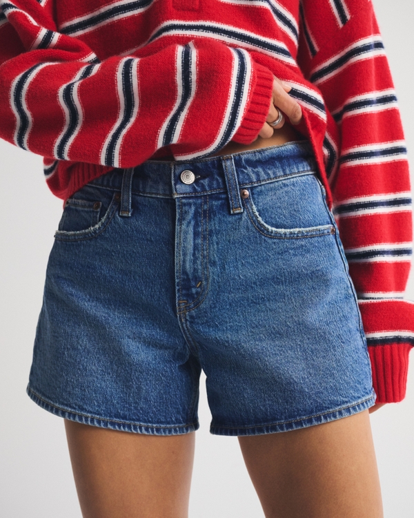 Mid Rise A-Line Short, Medium view 2