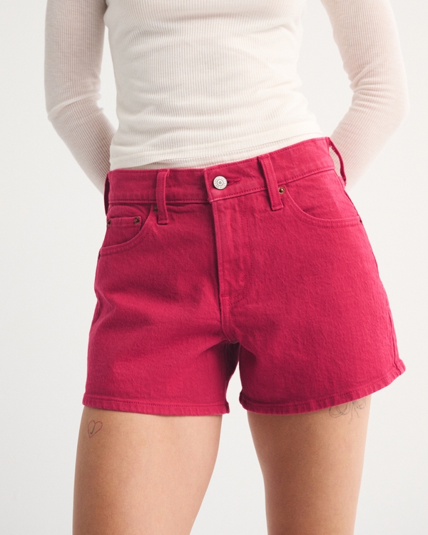 Mid Rise A-Line Short