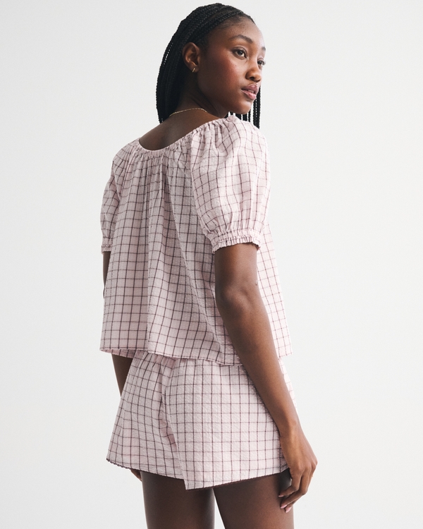 Seersucker Pull-On Boxer Short
