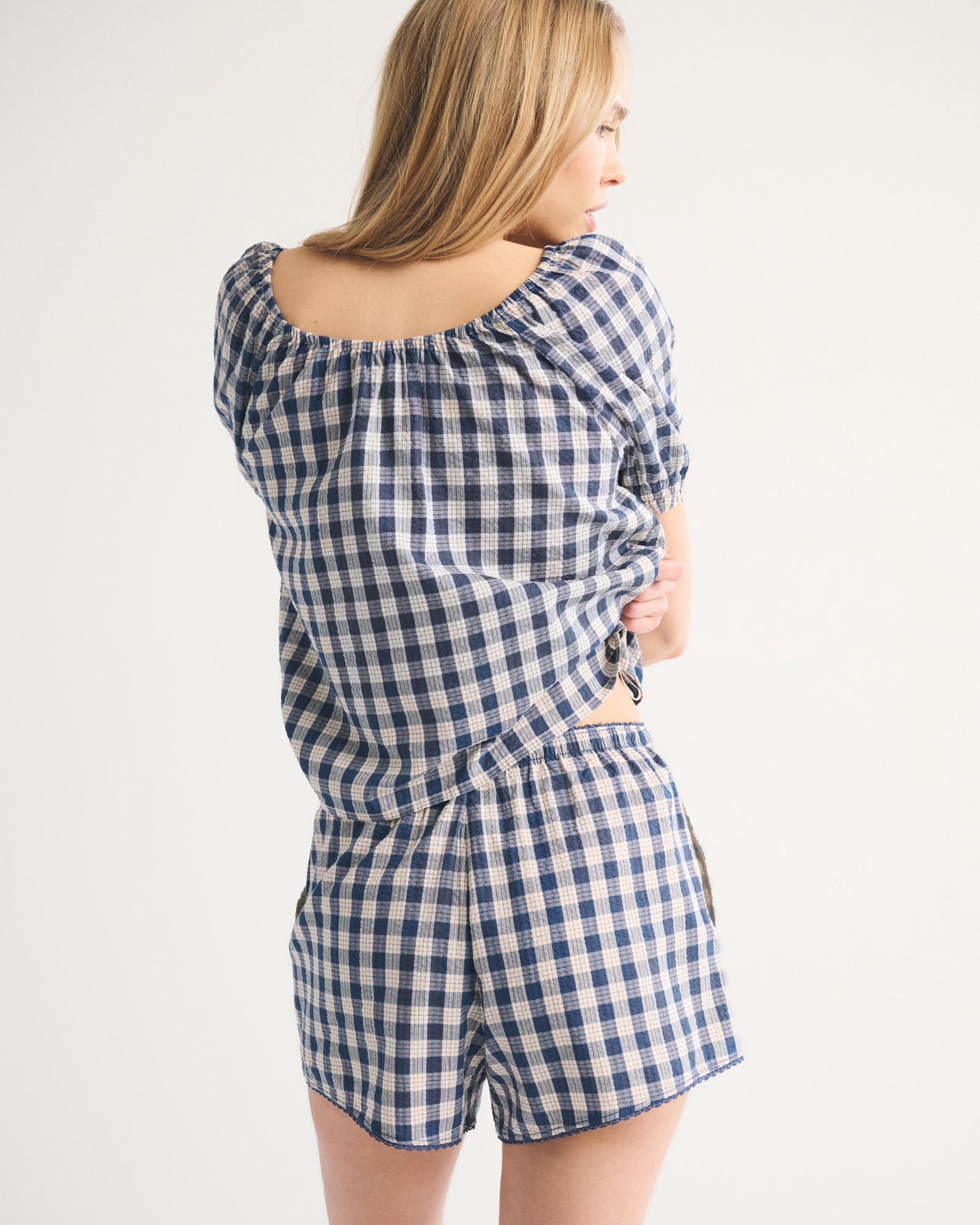 Seersucker Pull-On Boxer Short