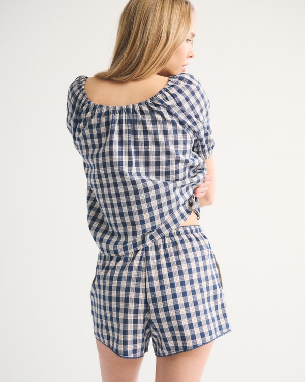 Seersucker Pull-On Boxer Short