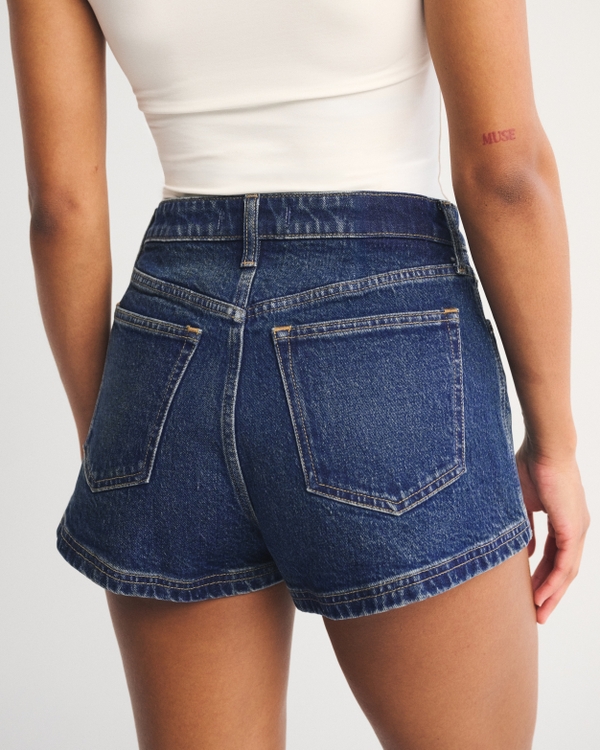 Curve Love Denim Micro Short