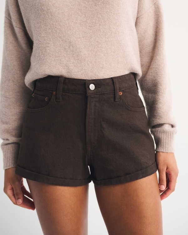 Curve Love Denim Micro Short