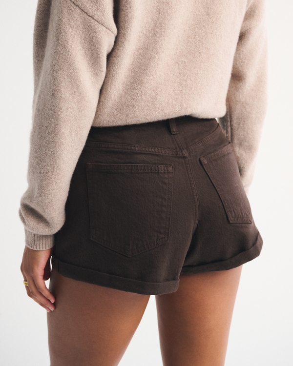 Curve Love Denim Micro Short