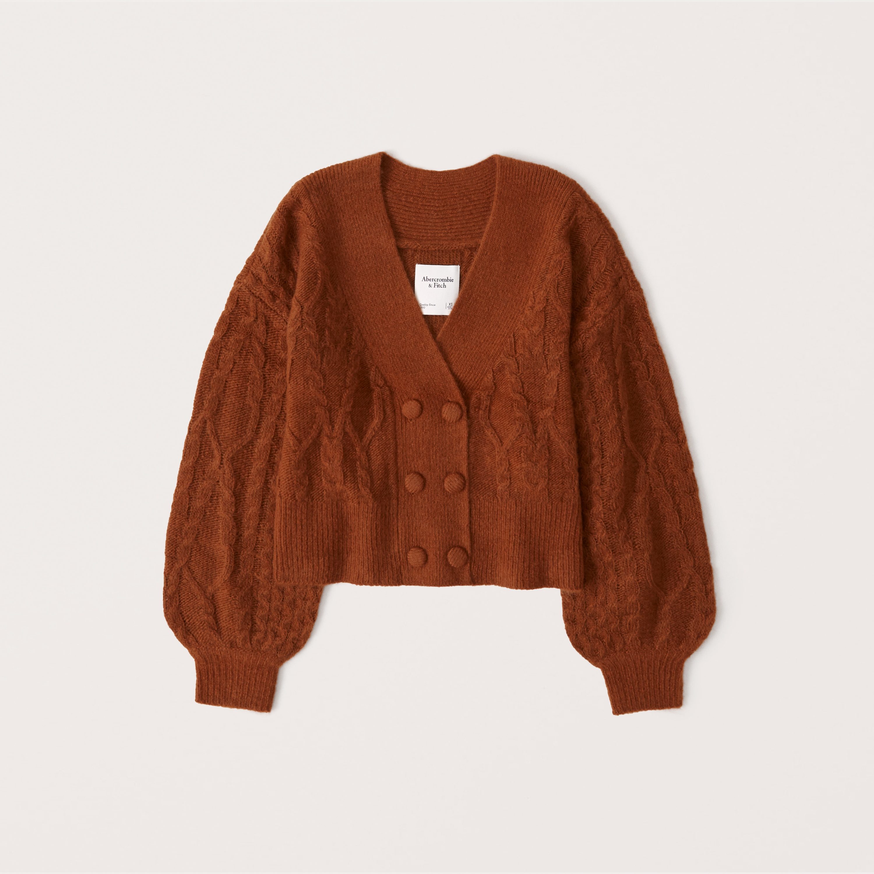 abercrombie cropped cardigan