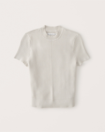 abercrombie ribbed tee