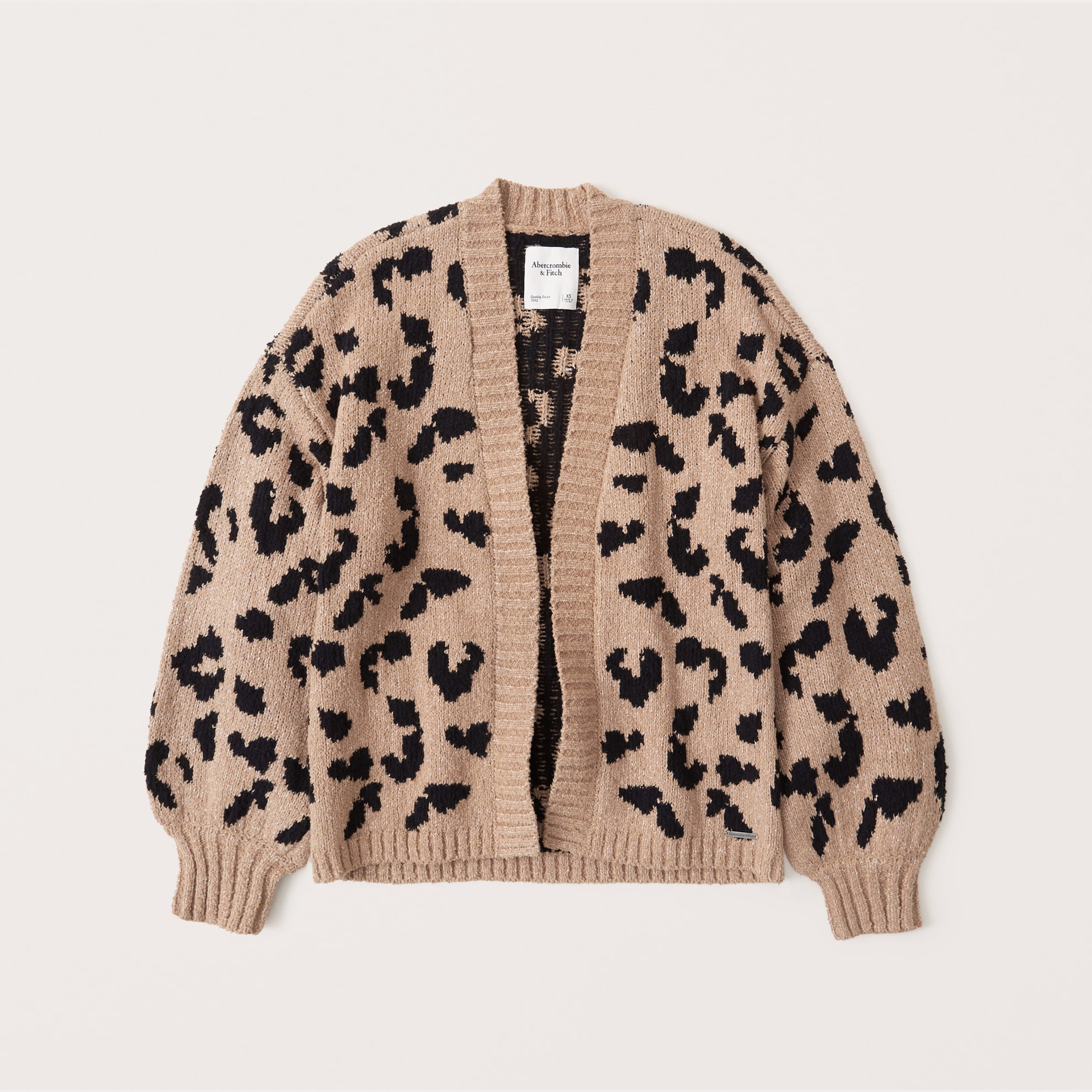 cardigan leopard