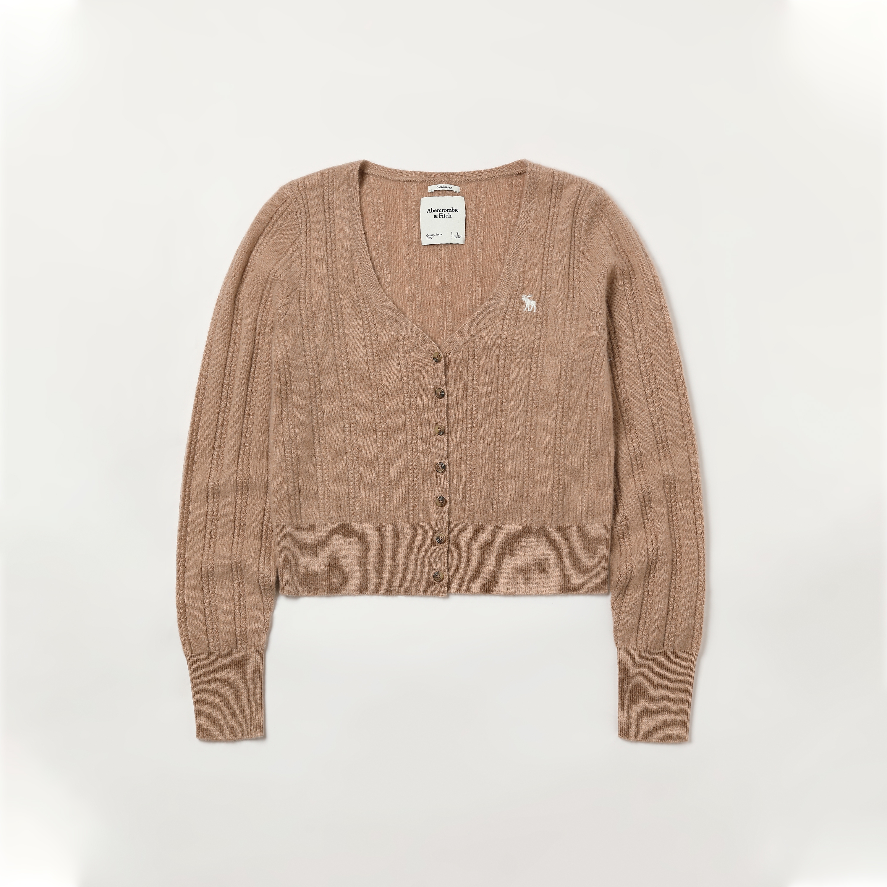 abercrombie v neck cardigan
