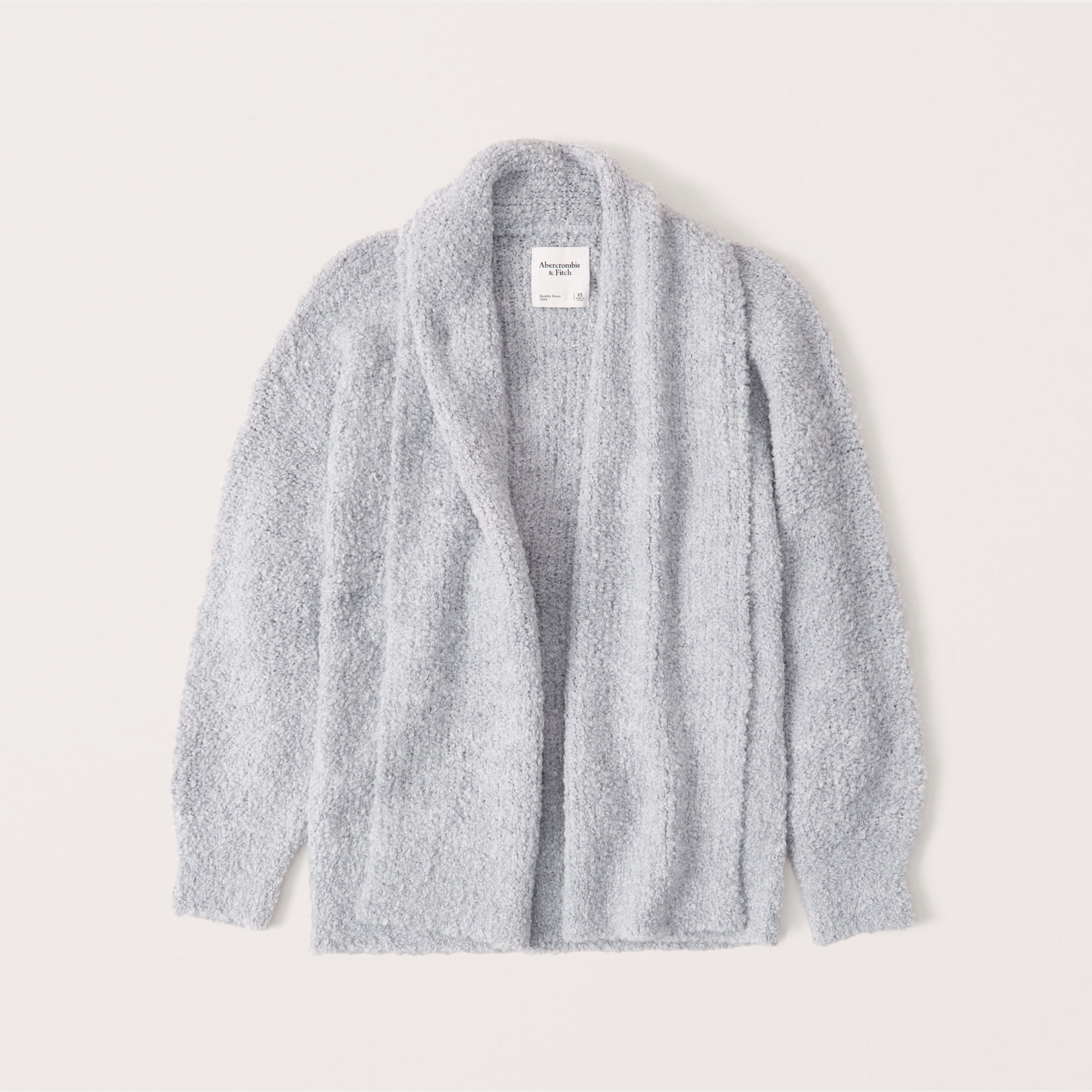 abercrombie shawl open front cardigan