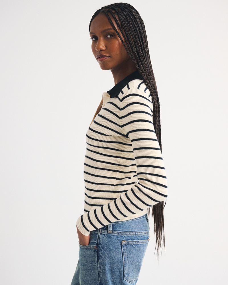 Cotton-Cashmere Sweater Polo - thumbnail 5