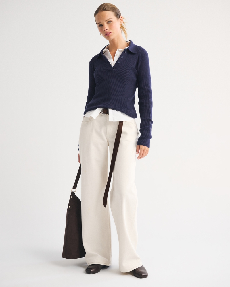 Cotton-Cashmere Sweater Polo - thumbnail 10