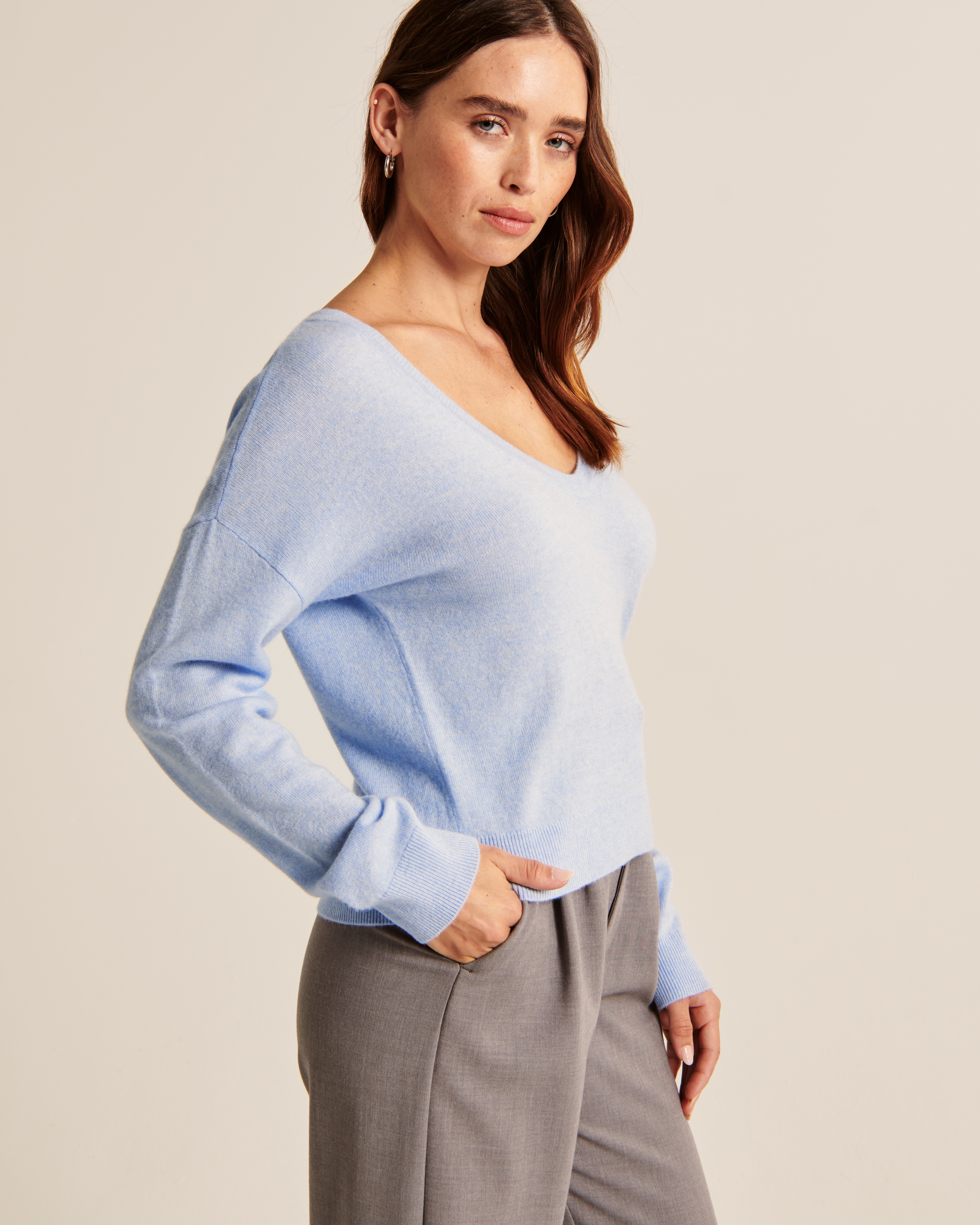 Cashmere V-Neck Sweater