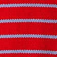 vivid red stripe