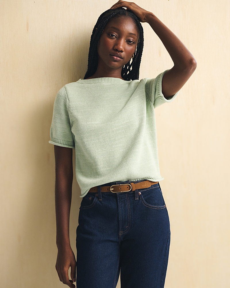 100% Cotton Sweater Tee - thumbnail 6