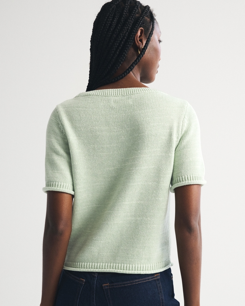 100% Cotton Sweater Tee - thumbnail 8