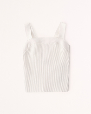 Women's Ottoman Squareneck Tank Women's Tops