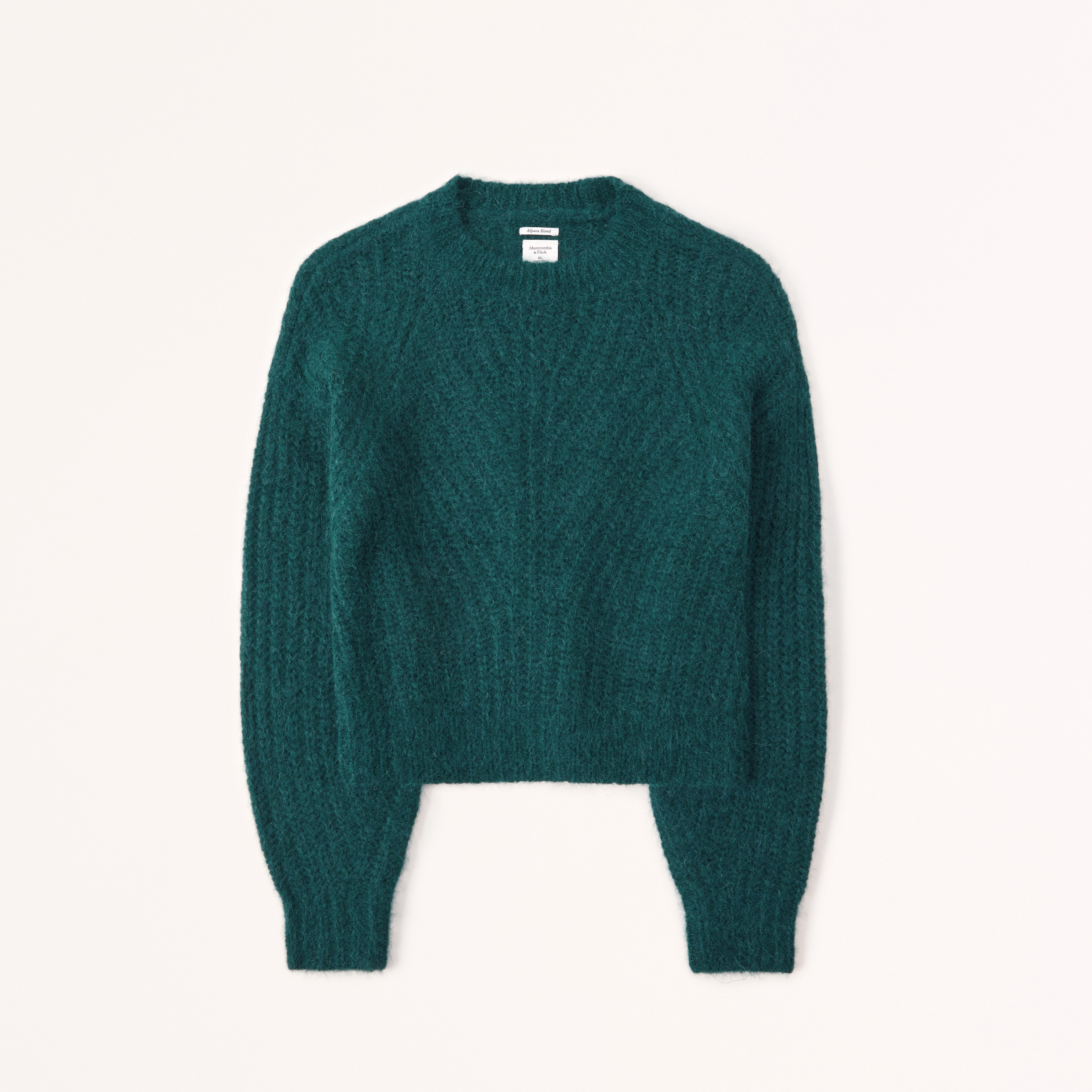 Women's Alpaca-Blend Crew Sweater | Women's Tops | Abercrombie.com