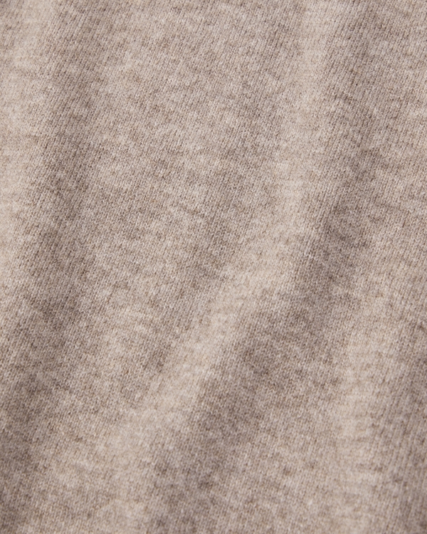 Cashmere Wedge Mockneck Sweater