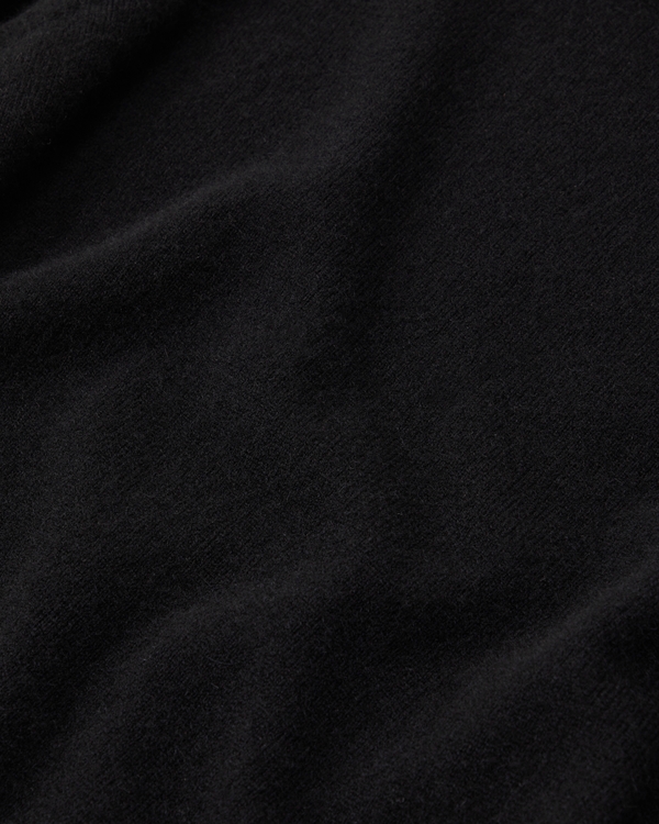 Cashmere Wedge Mockneck Sweater