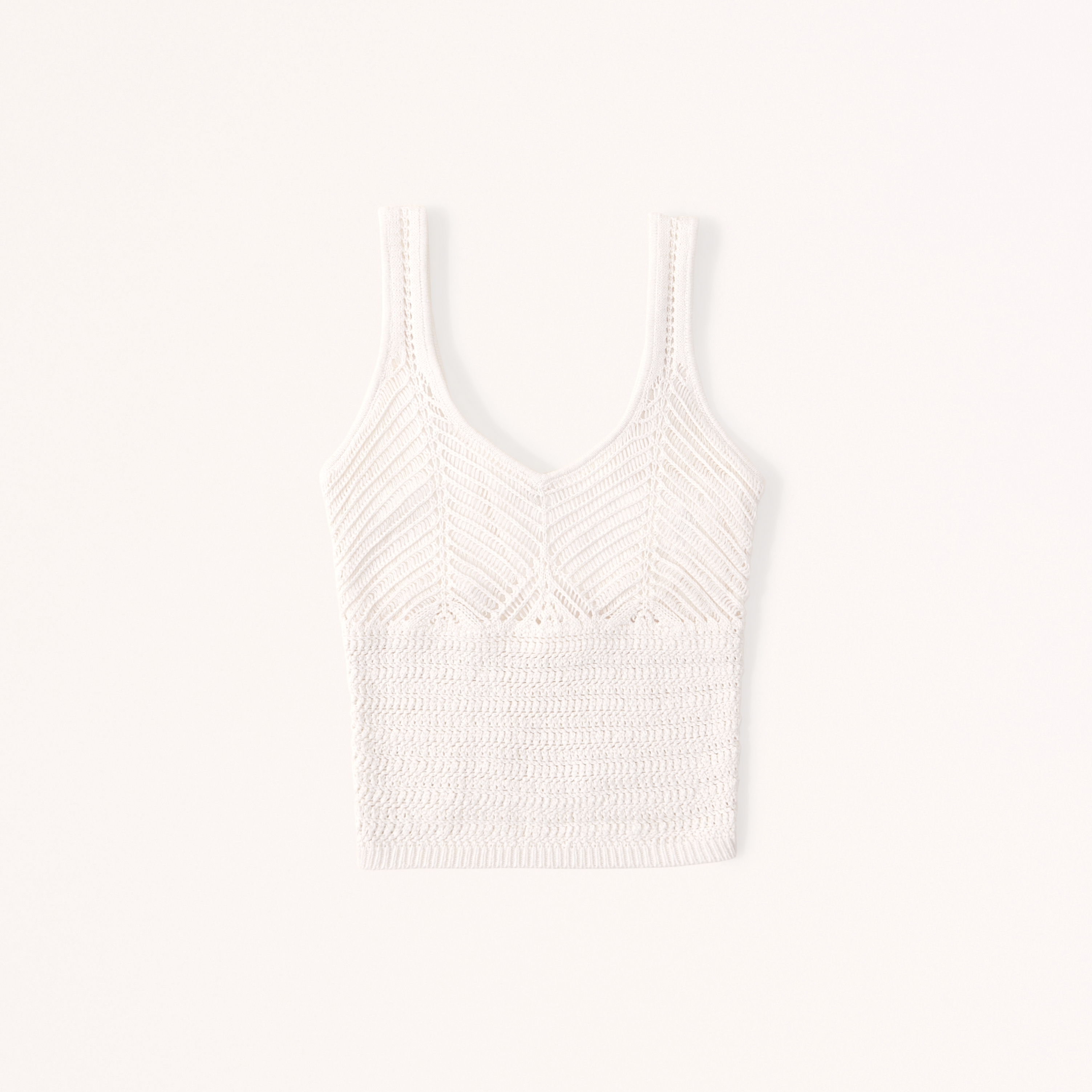 Shaped Crochet Sweater Tank
