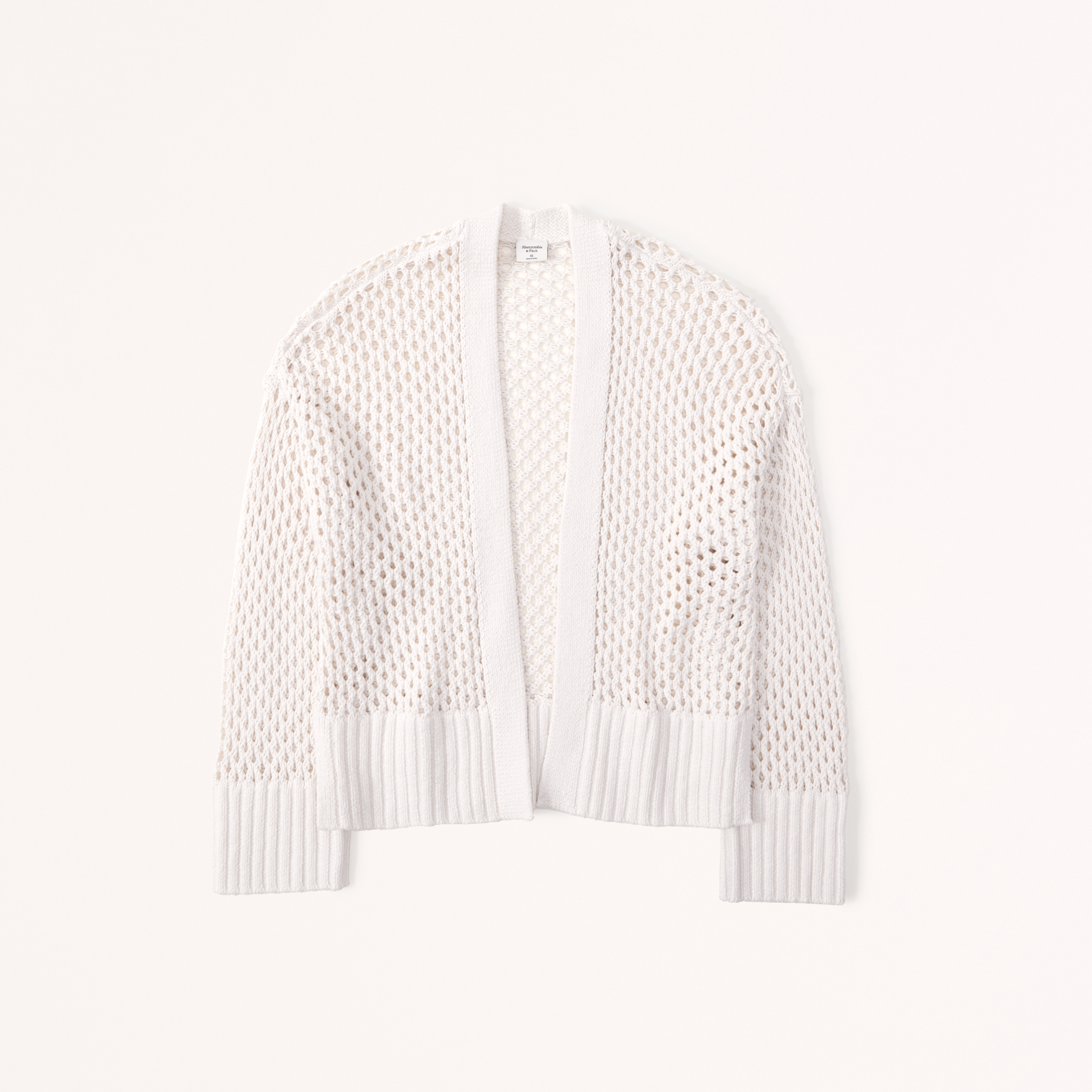 Women's Mesh Stitch Non-Closure Cardigan | Women's Clearance