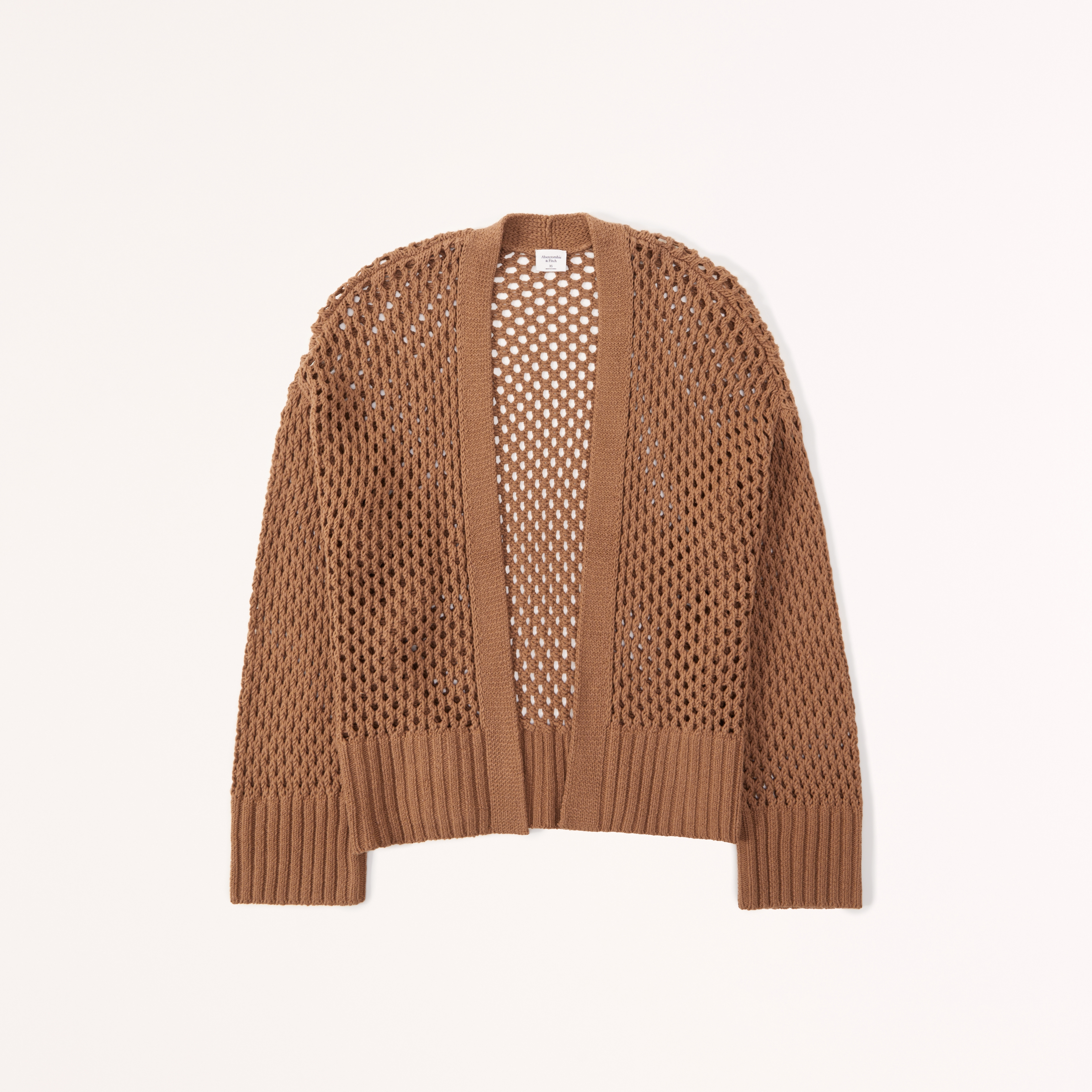 Women's Mesh Stitch Non-Closure Cardigan | Women's Clearance