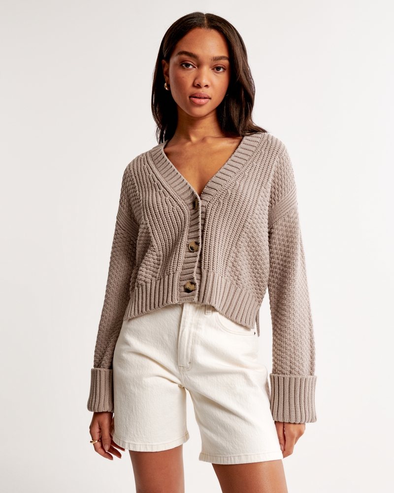 The A&F Madeline Textural Crew Sweater