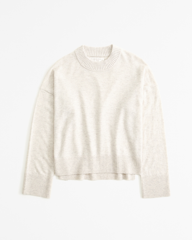 Women's Cashmere Crew Sweater | Women's Tops | Abercrombie.com