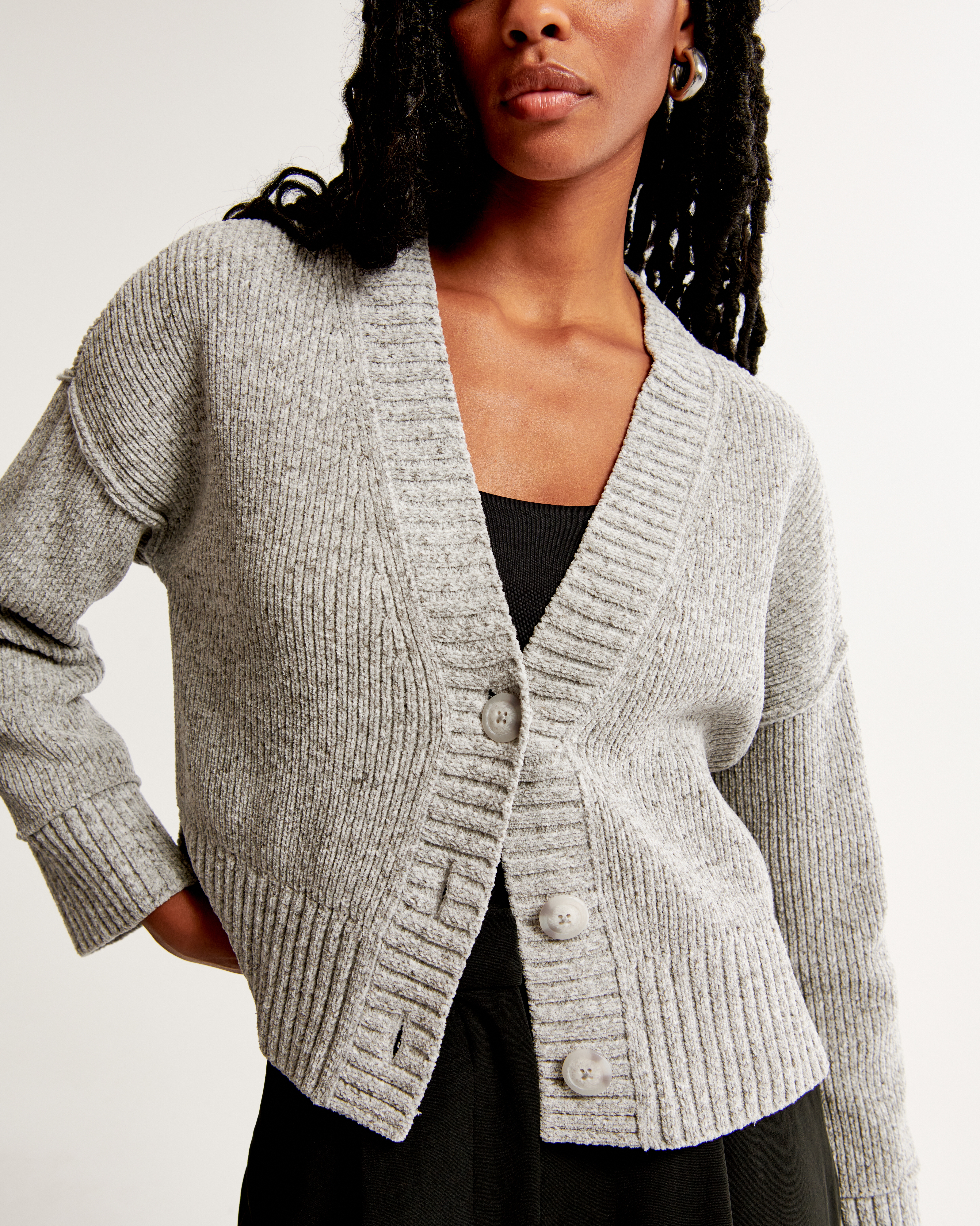 Women's Chenille Cardigan | Women's Tops | Abercrombie.com