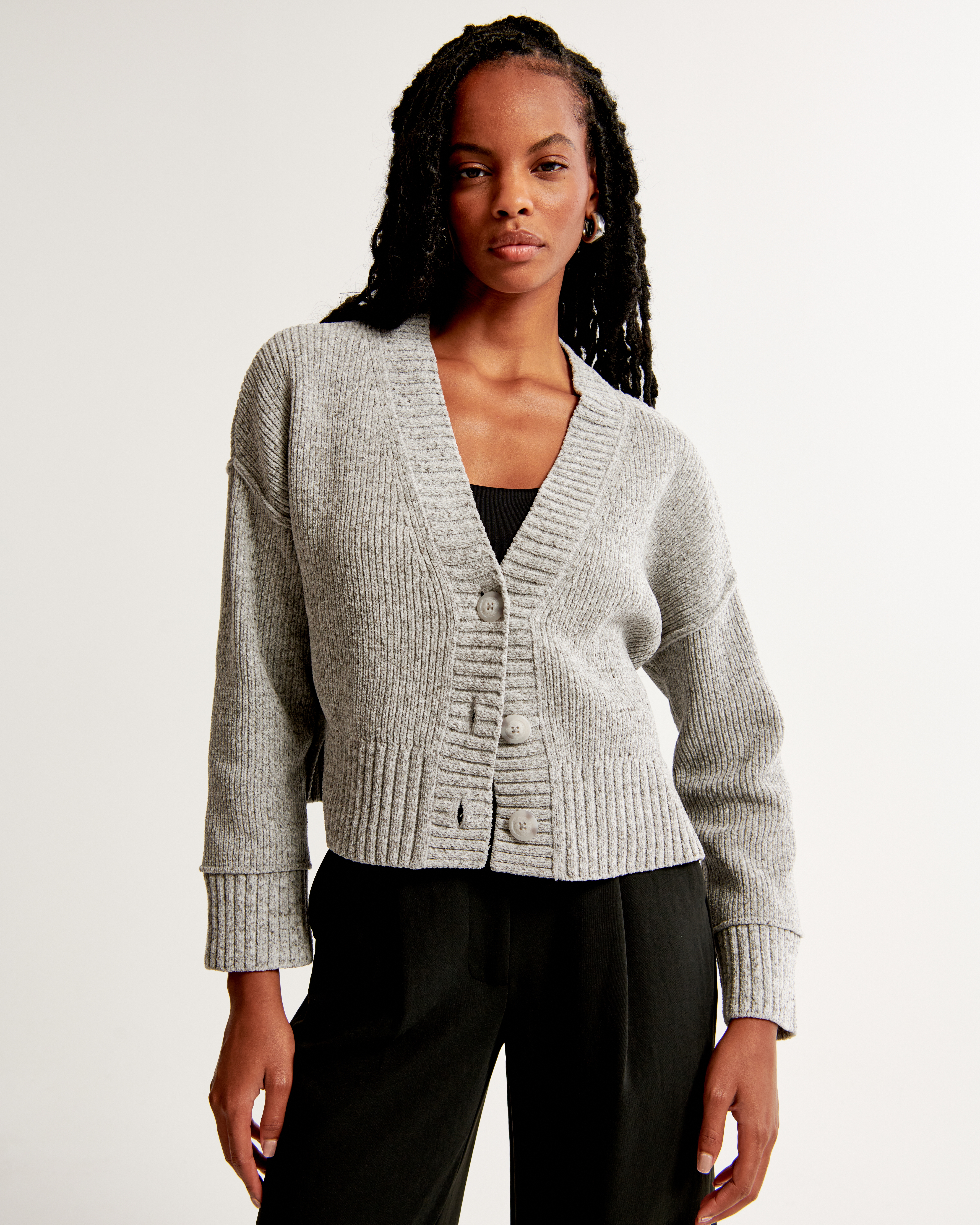 Women s Chenille Cardigan Women s Sale Abercrombie