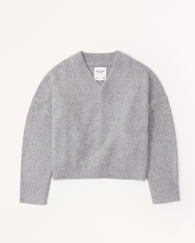 Abercrombie v hot sale neck sweater