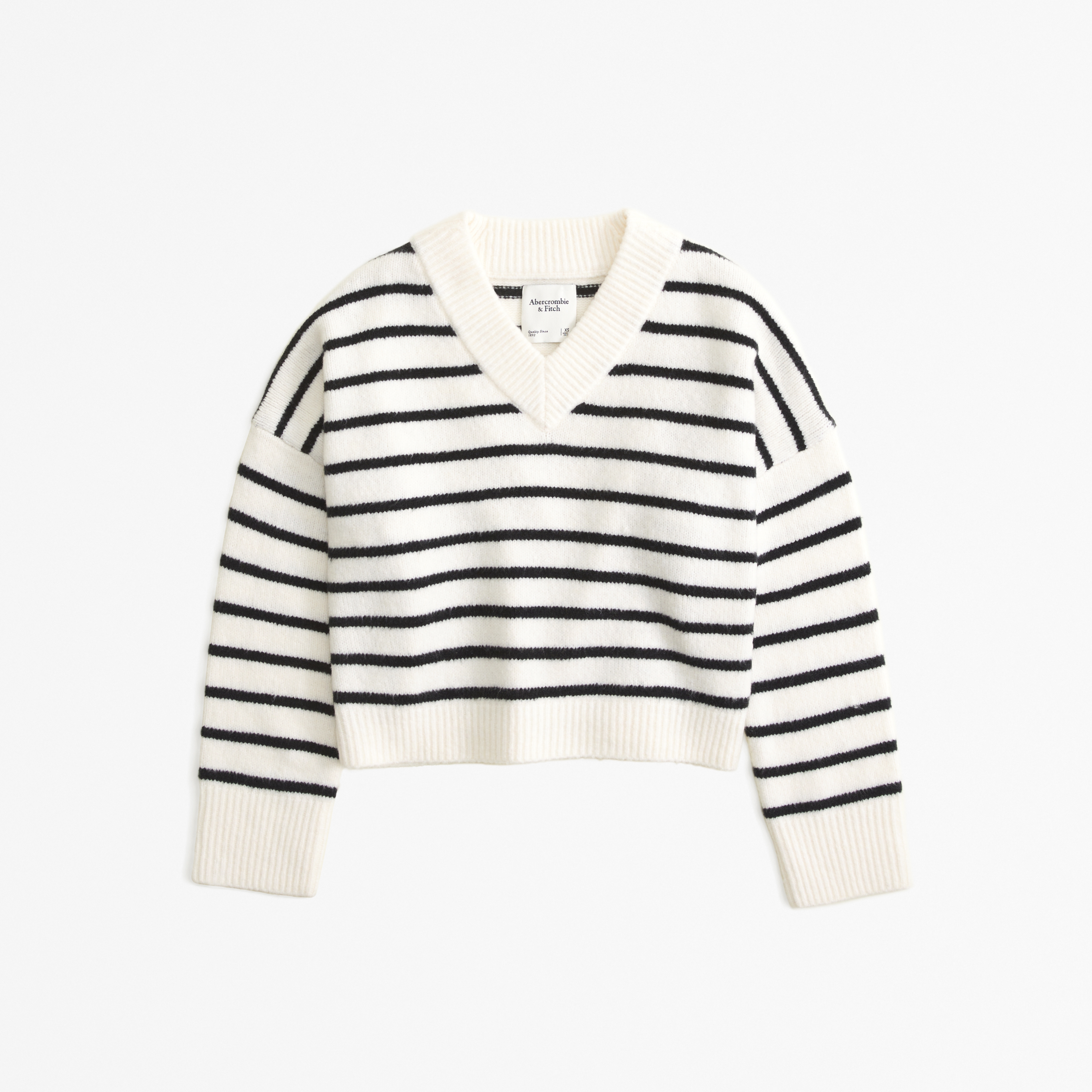 Women's Wedge V-Neck Sweater | Women's Tops | Abercrombie.com