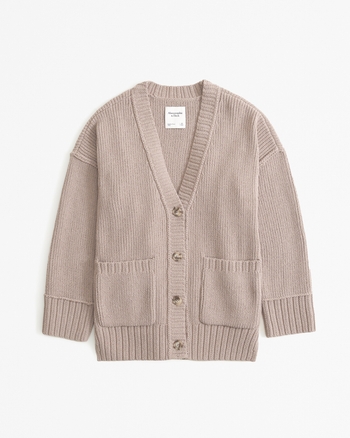 Women's Long-Length Chenille Cardigan | Women's Clearance | Abercrombie.com