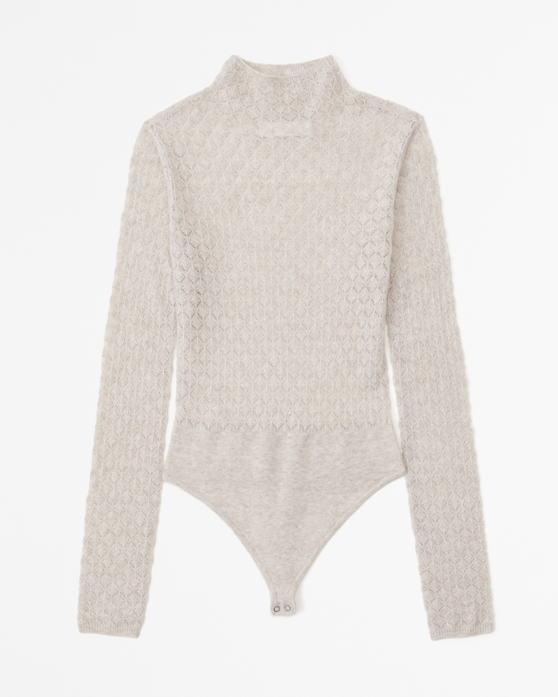 Pride Mesh Layered Ribbed Bodysuit