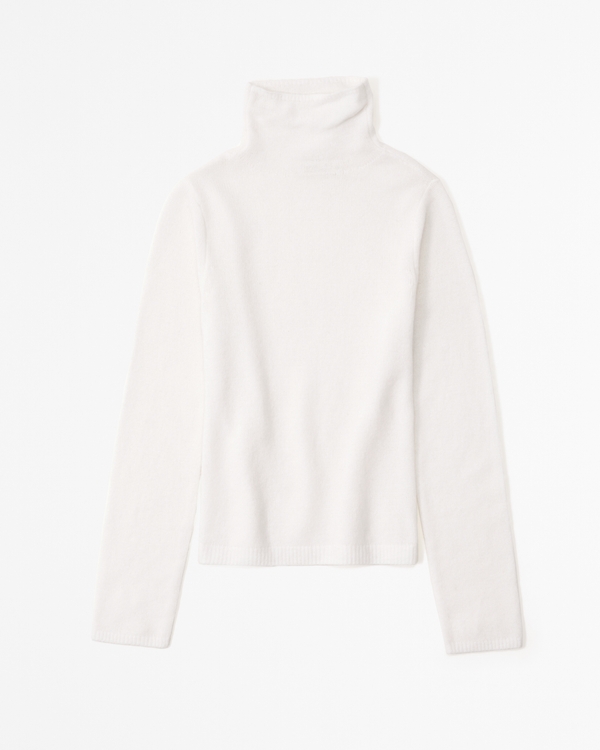 Merino Wool-Blend Turtleneck Sweater