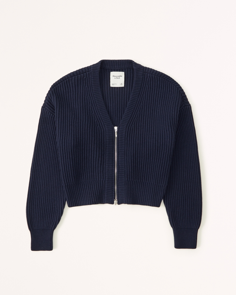 Women's Zip-Up Cardigan | Women's Tops | Abercrombie.com
