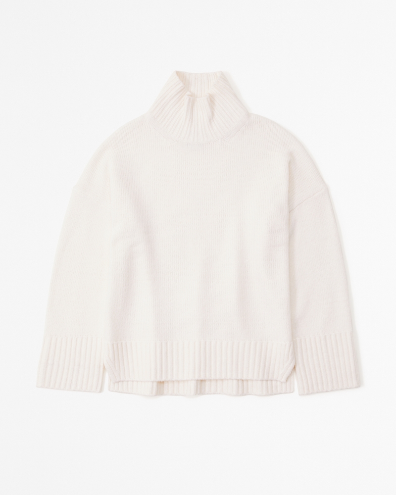 Women's Tuckable Easy Turtleneck Sweater