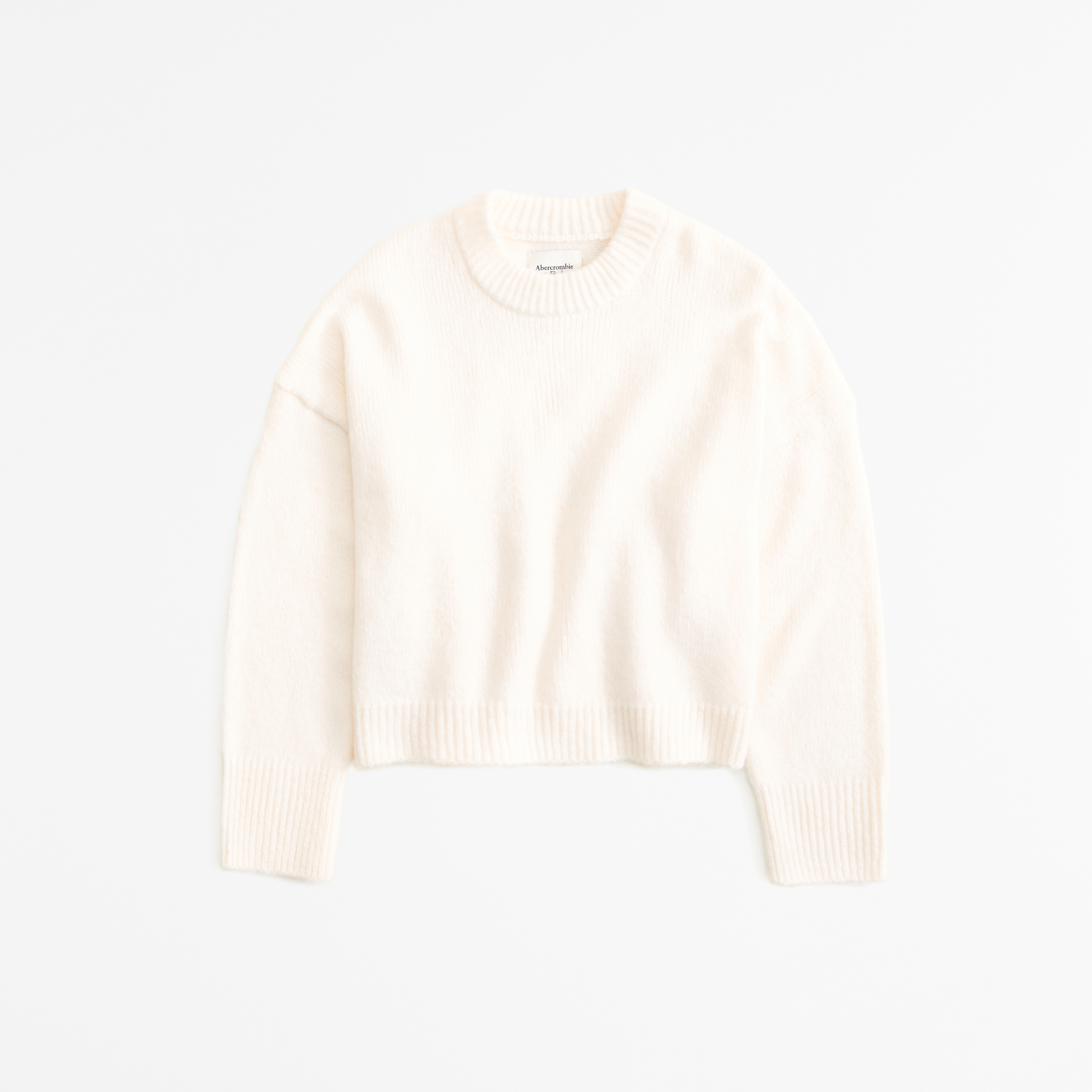 Abercrombie white clearance sweater