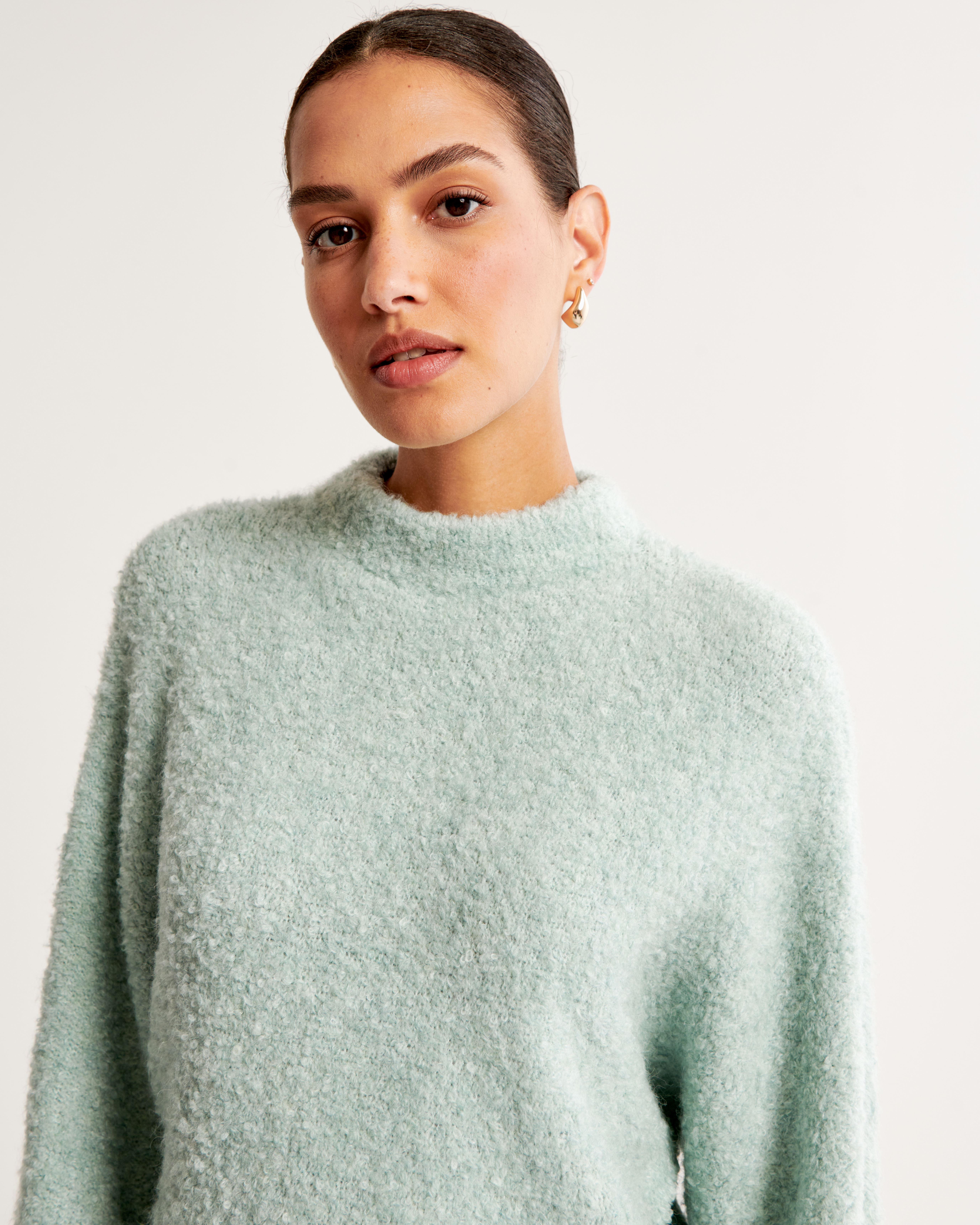 Women's Mockneck Dolman Sweater | Women's Tops | Abercrombie.com