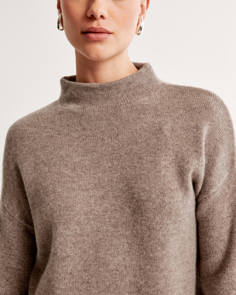 Cashmere Mockneck Sweater