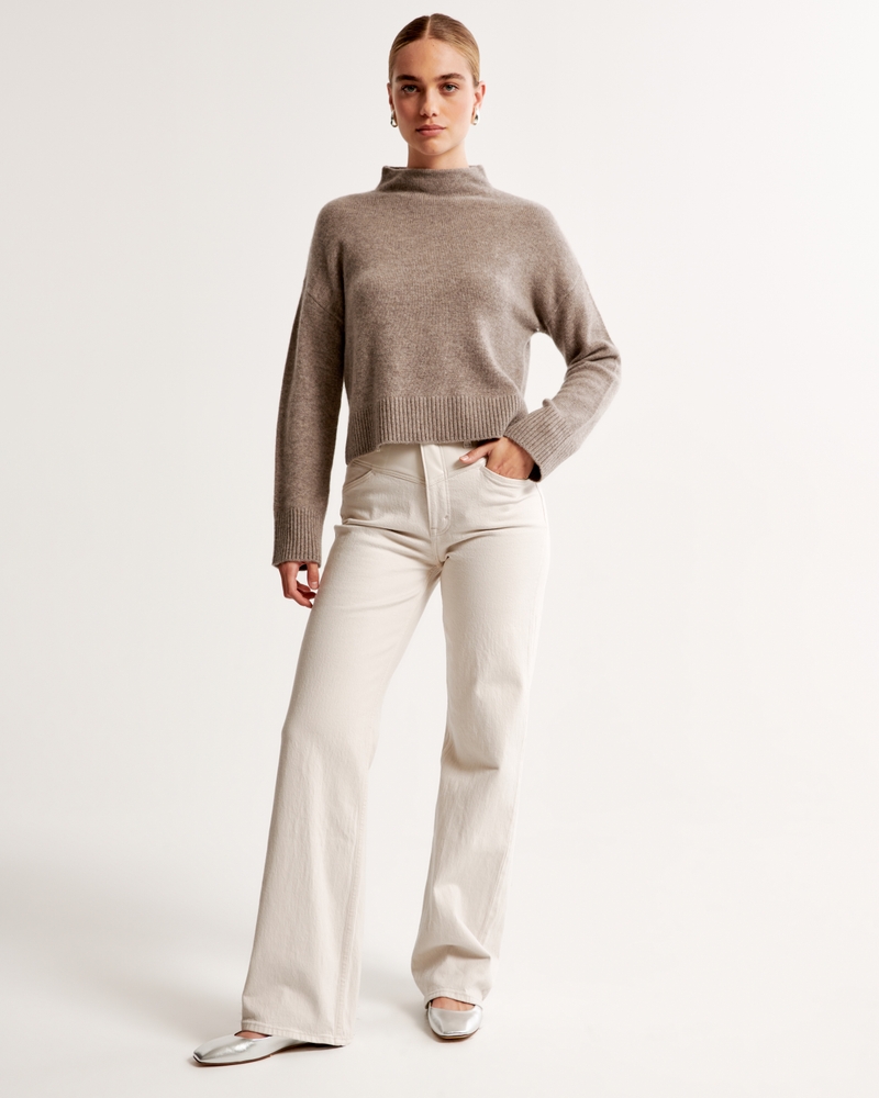 Cashmere Mockneck Sweater