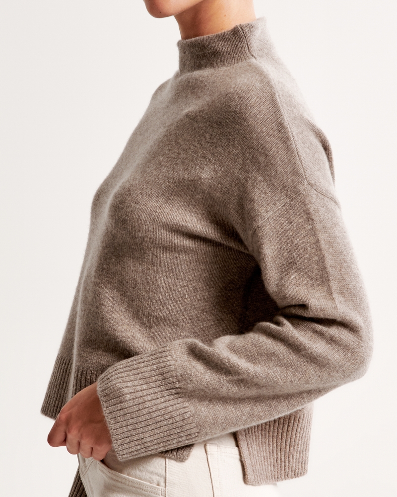 Cashmere Mockneck Sweater