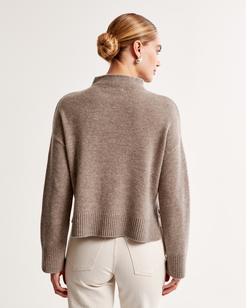 Cashmere Mockneck Sweater