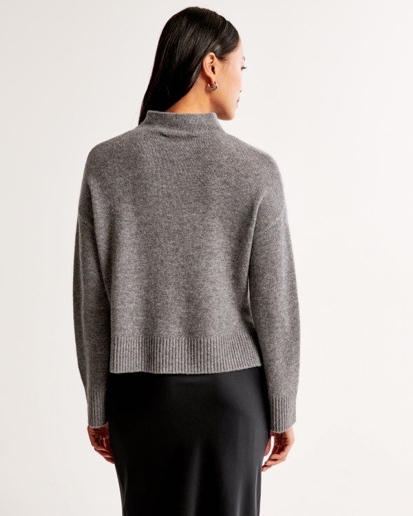 Women's Cashmere Mockneck Sweater | Women's Tops | Abercrombie.com