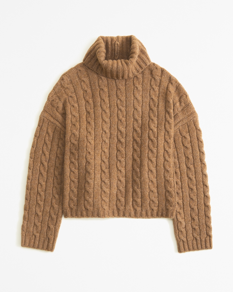 Modal Sweater Knit Cross Over Turtleneck – Gilmour Clothing