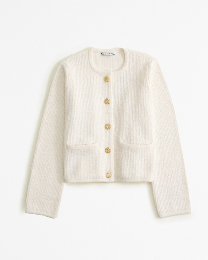 Cardigan hot sale white sweater