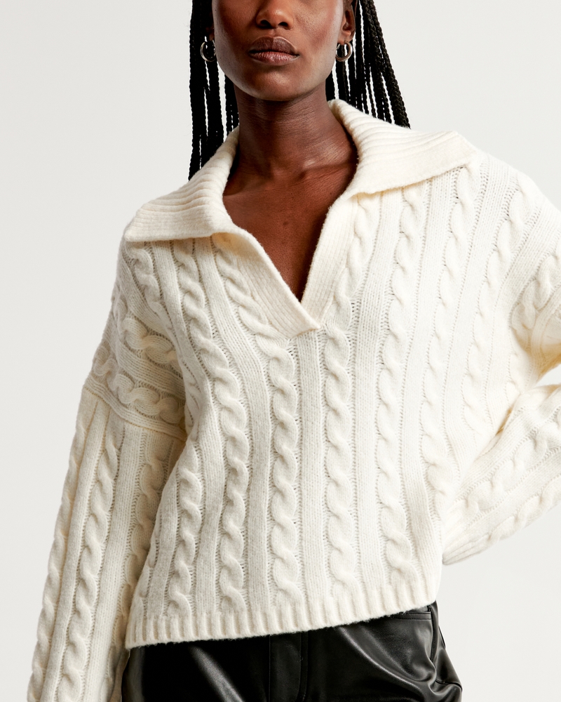 Sweater Pullover Trenzado Mujer The Big Shop